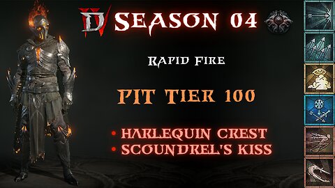 Diablo 4 - S04 - Rapid Fire Pit Tier 100