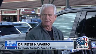 Dr. Navarro Responds To Biden Admin's Political Persecution Shortly Before Reporting To Miami Prison