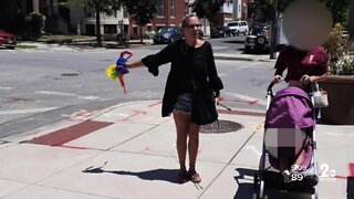 Woman called out on social media after she removes pride flag from church grounds