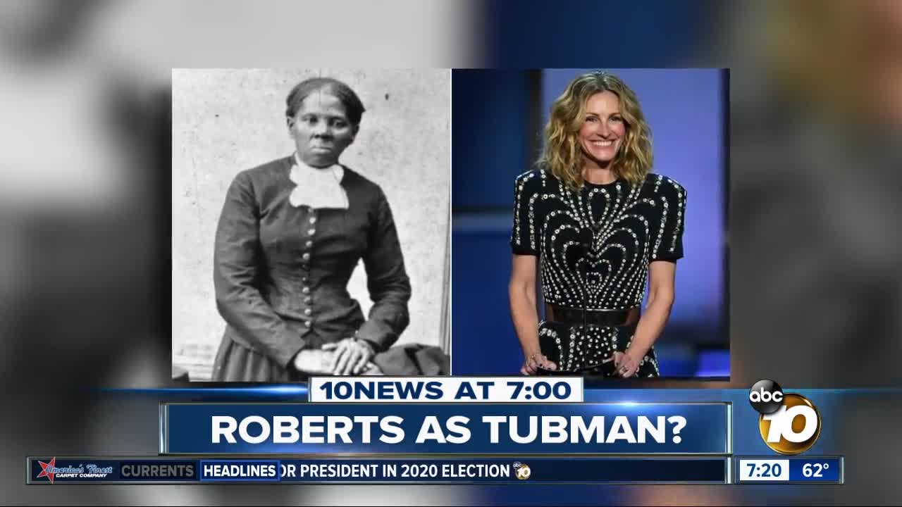 Julia Roberts was considered for the role of Harriet Tubman?