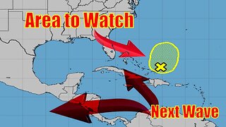Latest Tropical Update and Next Wave Coming! - The WeatherMan Plus