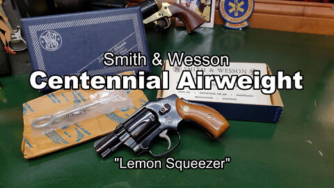 Smith & Wesson Model 42 Centennial Airweight "Lemon Squeezer"