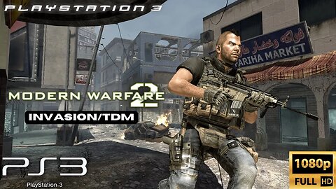 Call of Duty: Modern Warfare 2 MP | TDM on Invasion | PS3 | January 2023 (No Commentary Gameplay)