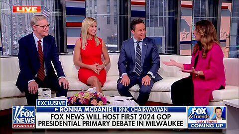 RNC Chair Ronna McDaniel Announces Fox News Republican Primary Debate With Partners YAF And Rumble