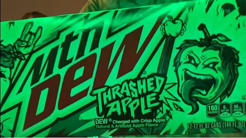 Mtn Dew Thrashed Apple Review!