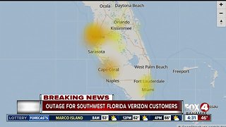 erizon outage impacting people in Southwest Florida