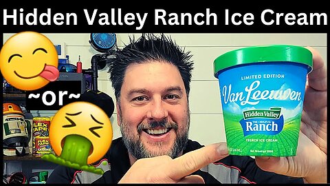 🍦Hidden Valley Ranch ice cream Tested! Do we really need Ranch flavored Ice Cream? [494]