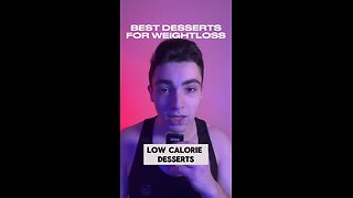 Low calorie high protein, desserts for weight loss