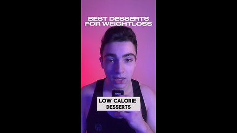 Low calorie high protein, desserts for weight loss