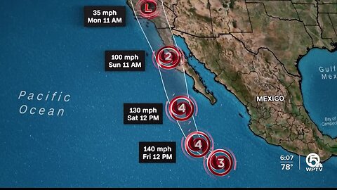 Hurricane Hilary threatening parts of California