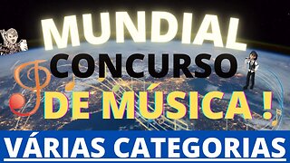 ✅🎤🎹🎻💰 CONCURSO INTERNACIONAL DE MÚSICA - DIVERSAS CATEGORIAS ✅