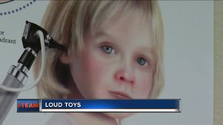 Loud toys could cause hearing damage