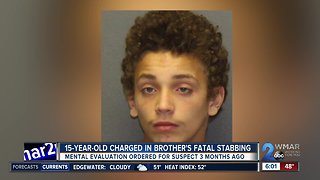 15-year-old Belcamp teen charged with murder in stabbing death of his brother