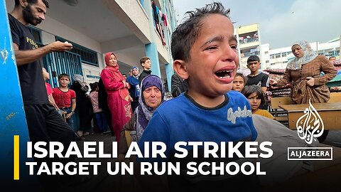 Israeli forces strike UNRWA school in latest attack on Jabalia refugee camp