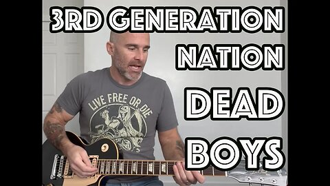 How To Play 3rd Generation Nation On Guitar Lesson - WITH SOLO! [Dead Boys]