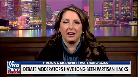 Chairwoman McDaniel On Presidential Debates: The RNC is Doing What is Best for Candidates and Voters