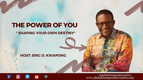 THE POWER OF YOU SHAPING YOUR OWN DESTINY