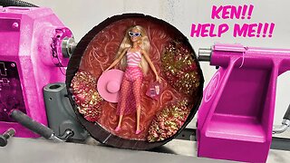 Transforming BARBIE into the coolest night lamp ever!!