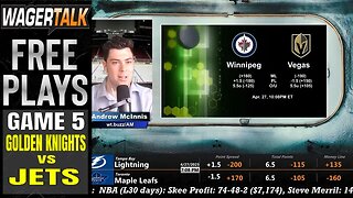 Vegas Golden Knights vs Winnipeg Jets Game 5 Predictions | NHL Playoff Betting Advice April 27
