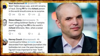 Media Hacks PILE ON Taibbi Using IDENTICAL Talking Points