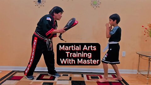Martial Arts Training With Master | karate training for beginners Step By Step Training At Home