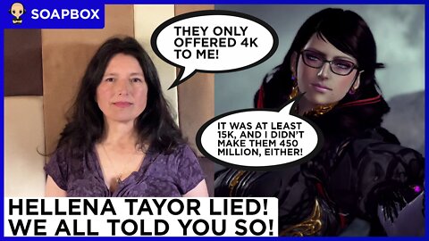 Hellena Taylor LIED About What She Was Offered...AND How Much Bayonetta Made Platinum - GGC Soapbox