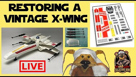 RESTORING A VINTAGE X-WING with Salacious Rum