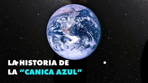 ¿Por qué es tan perfecta la imagen de la canica azul?