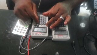 Dj Iceman (Big Boss Beatz) The 4th (Pad banging on the PO-33 with the PO-32 and TX-6)