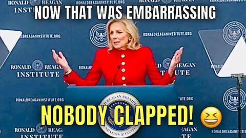 Jill Biden Just Had a “Please Clap” Moment…