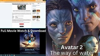 Avatar 2 The way of water full movie watch and download now