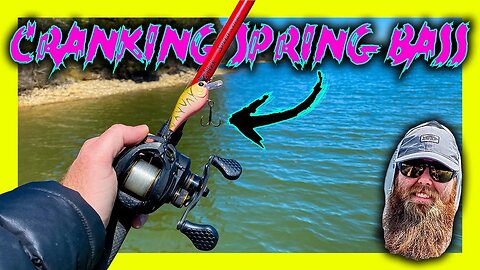 Figuring out SPRING TIME Pre-Spawn Bass (Squarebill Fishing)