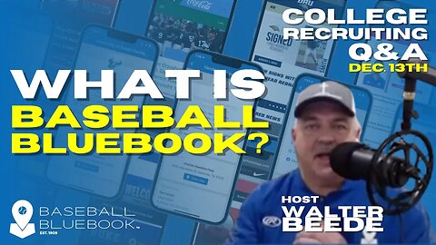 What is Baseball Bluebook? - Tuesdays Q & A - Dec 13 2022