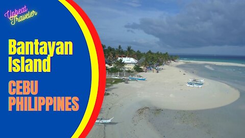 Bantayan Island, Cebu, Philippines - Cinematic aerial drone video