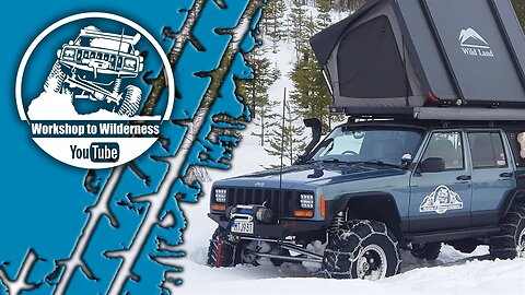 Solo Winter Camping in the Jeep Cherokee XJ (Overland Vlog 11)