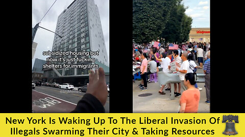 New York Is Waking Up To The Liberal Invasion Of Illegals Swarming Their City & Taking Resources