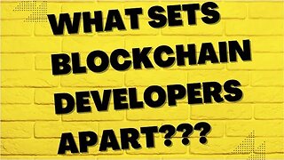 What Sets Blockchain Developers Apart from Other Types of Developers: Similarities and Differences