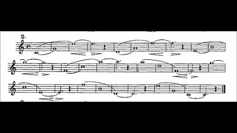 August W. Johanson - RUSSIAN Method for Trumpet - Long Notes 2