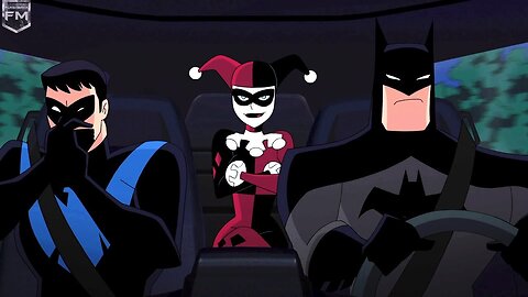 Harley Quinn farts in the Batmobile | Batman and Harley Quinn