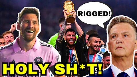 Ex Netherlands Coach Claims Argentina, Lionel Messi World Cup Was RIGGED?! Apple TV MLS Subs EXPLODE