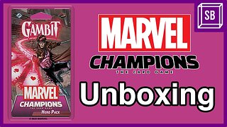 Marvel Champions: Gambit Hero Pack Unboxing