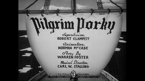1940, 3-16, Looney Tunes, Pilgrim Porky