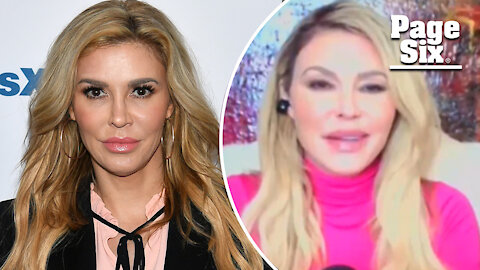 Brandi Glanville looks unrecognizable during Australian interview