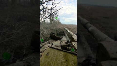 Russian Tank Hits a Mine in new POV Footage from Russian/ Ukraine War. Like and Follow my Channel!