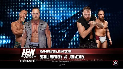 AEW Dynamite Jon Moxley vs Big Bill for the AEW International Championship