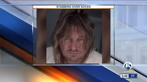 Cops: Florida man attacks multiple people with sword for stealing his socks