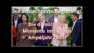 Sowas wurde gewählt?Die dämlichsten Momente 2023 der schlechtesten Regierung=Erfüllungsgehilfen!🙈