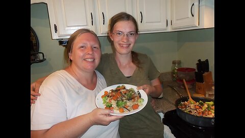 Chicken Stir Fry - LARGE FAMILY Style!