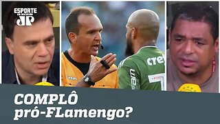 O Palmeiras sofre com COMPLÔ pró-Flamengo? Veja DEBATE!