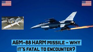 AGM-88 HARM missile - why its fatal to encounter? #harmmissile #agm88 #missile